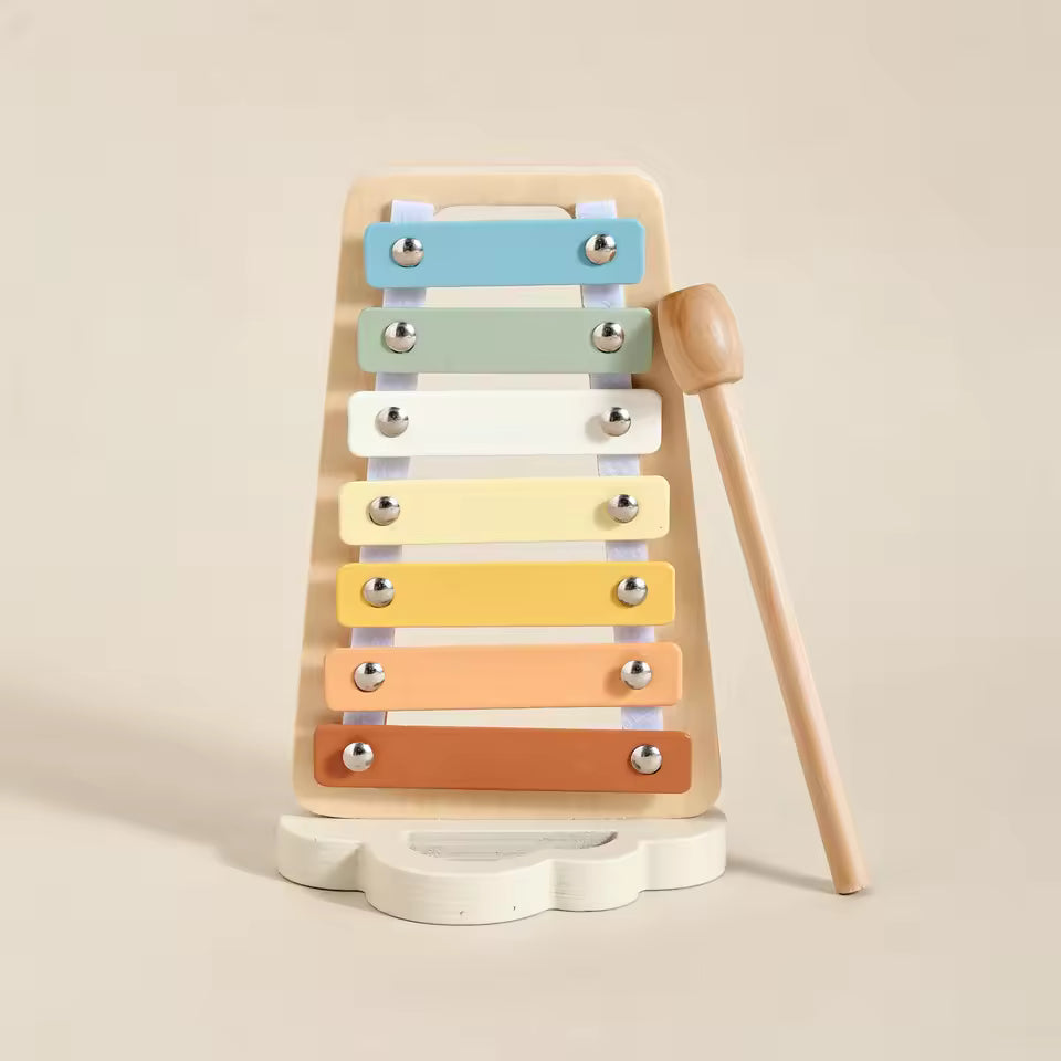 Montessori Wooden Multicoloured Musical Instruments