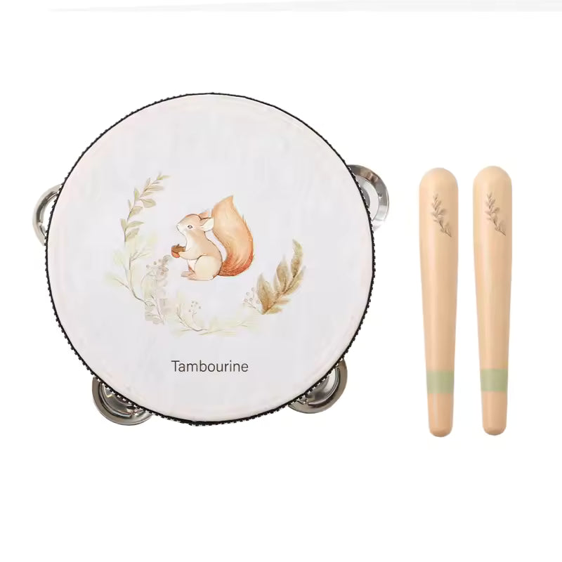 Montessori Wooden Multicoloured Musical Instruments