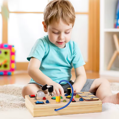LED Light Switch Control Busy Board