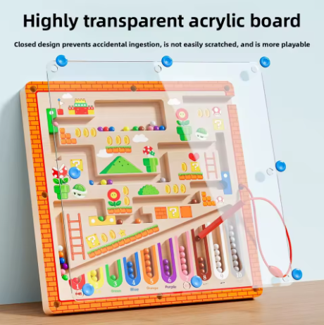 Magnetic Maze Baby Concentration Training, Writing Logic Thinking