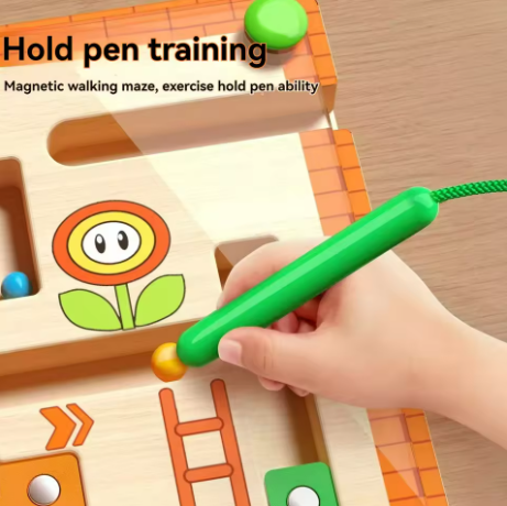 Magnetic Maze Baby Concentration Training, Writing Logic Thinking