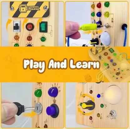 LED Light Switch Control Busy Board