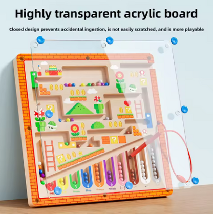 Magnetic Maze Baby Concentration Training, Writing Logic Thinking